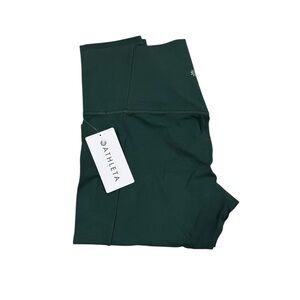 Athleta Deep Forest Green High-Rise Leggings